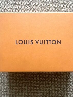 Louis Vuitton Orange Empty Gift Box (Large)